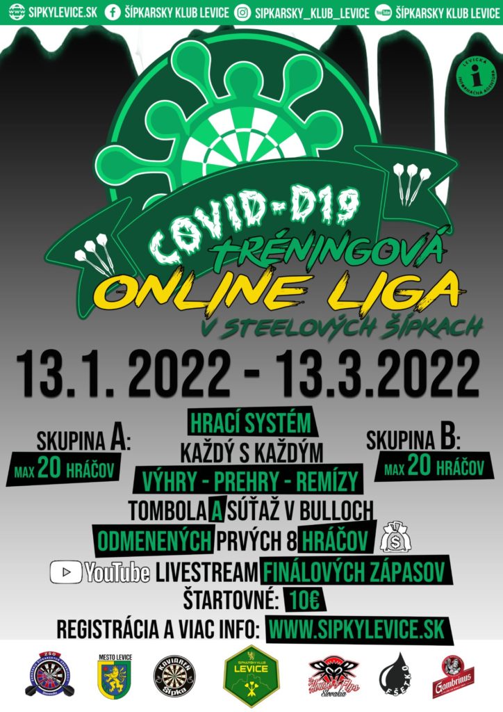 COVID - D19 Tréningová ONLINE Liga 6 COVID LIGA plagat novinka