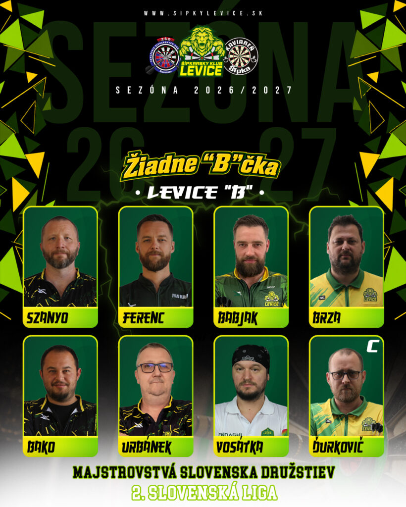 Plagat 2026 2027 druzstva levice b